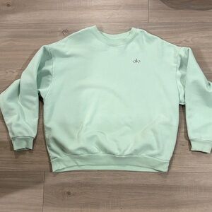 ALO Yoga Mint Green Crewneck Sweater